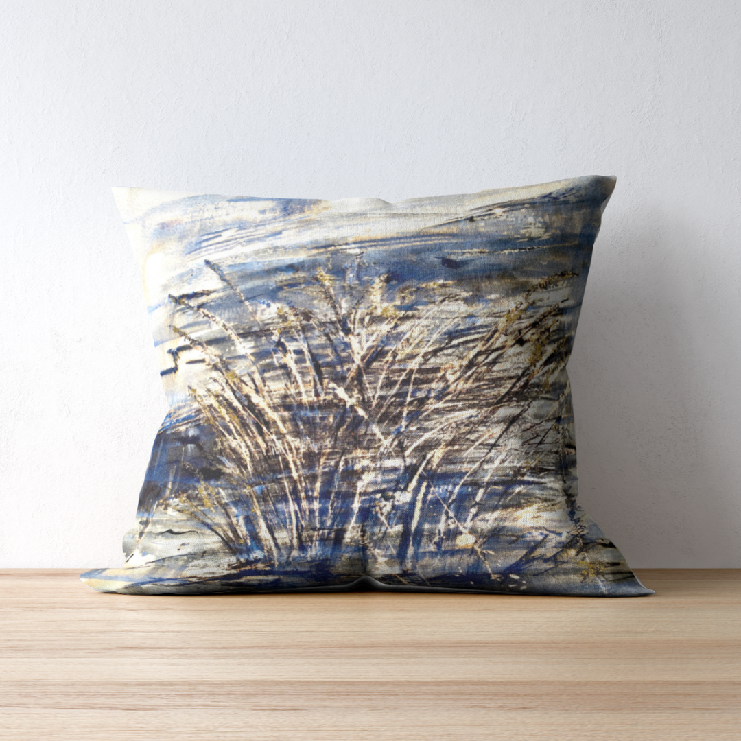At the Waters Edge - Cushion - Art by Ally