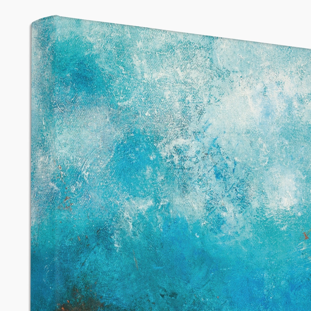 Azure Coast - Canvas Print - Art by Ally