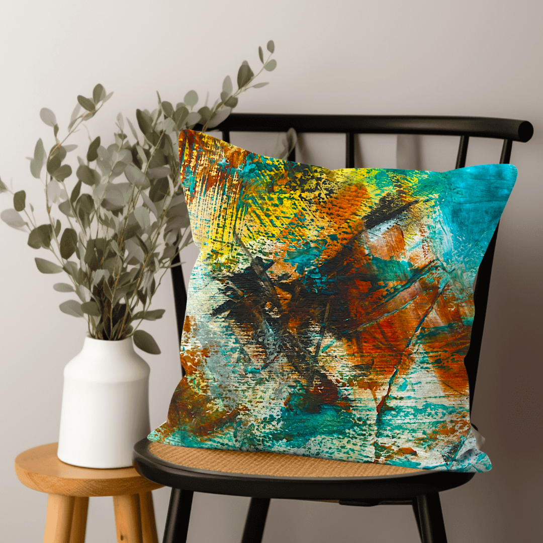 Nurture Cushion - Art by Ally
