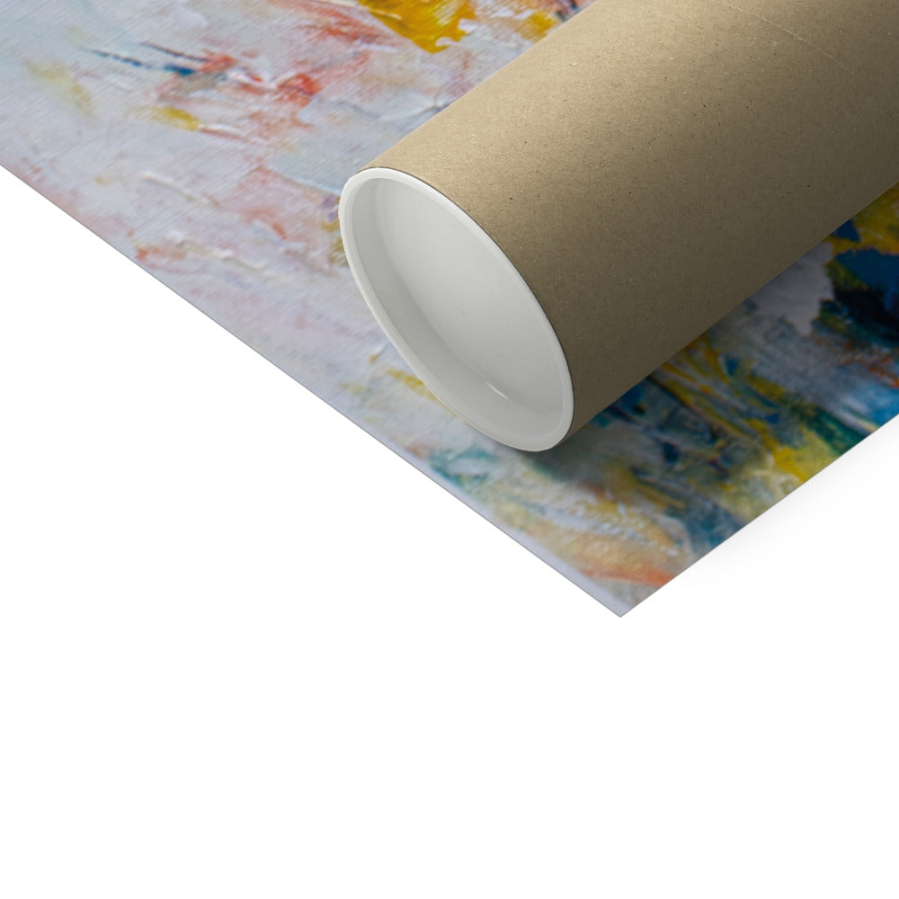Summer Meadow unframed print with posting tube