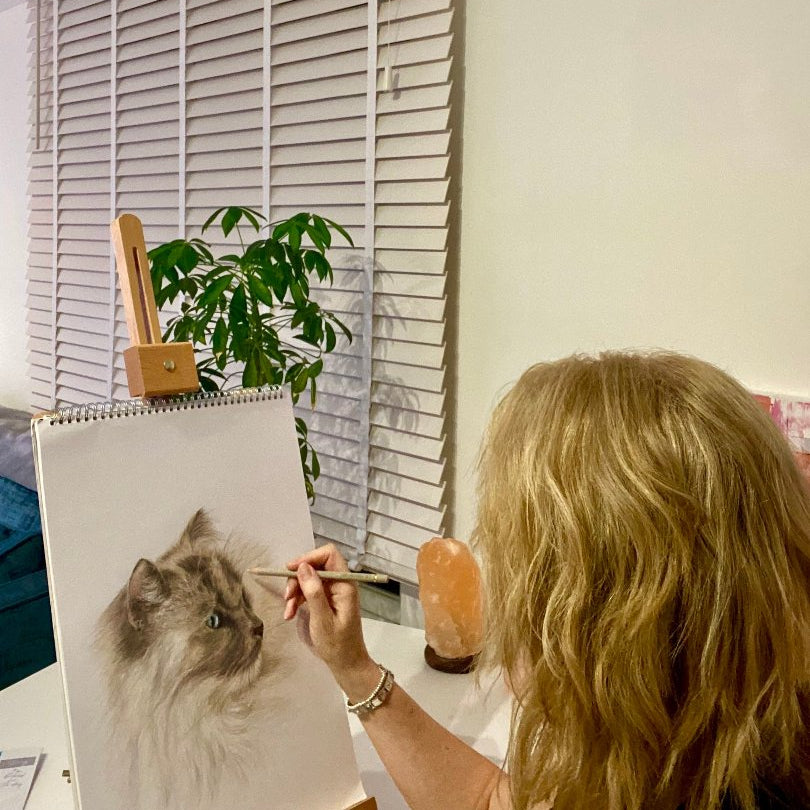 Cat Portrait work in progress