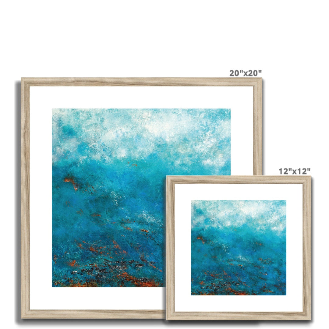 Azure Coast - Fine Art Print - Art by Ally