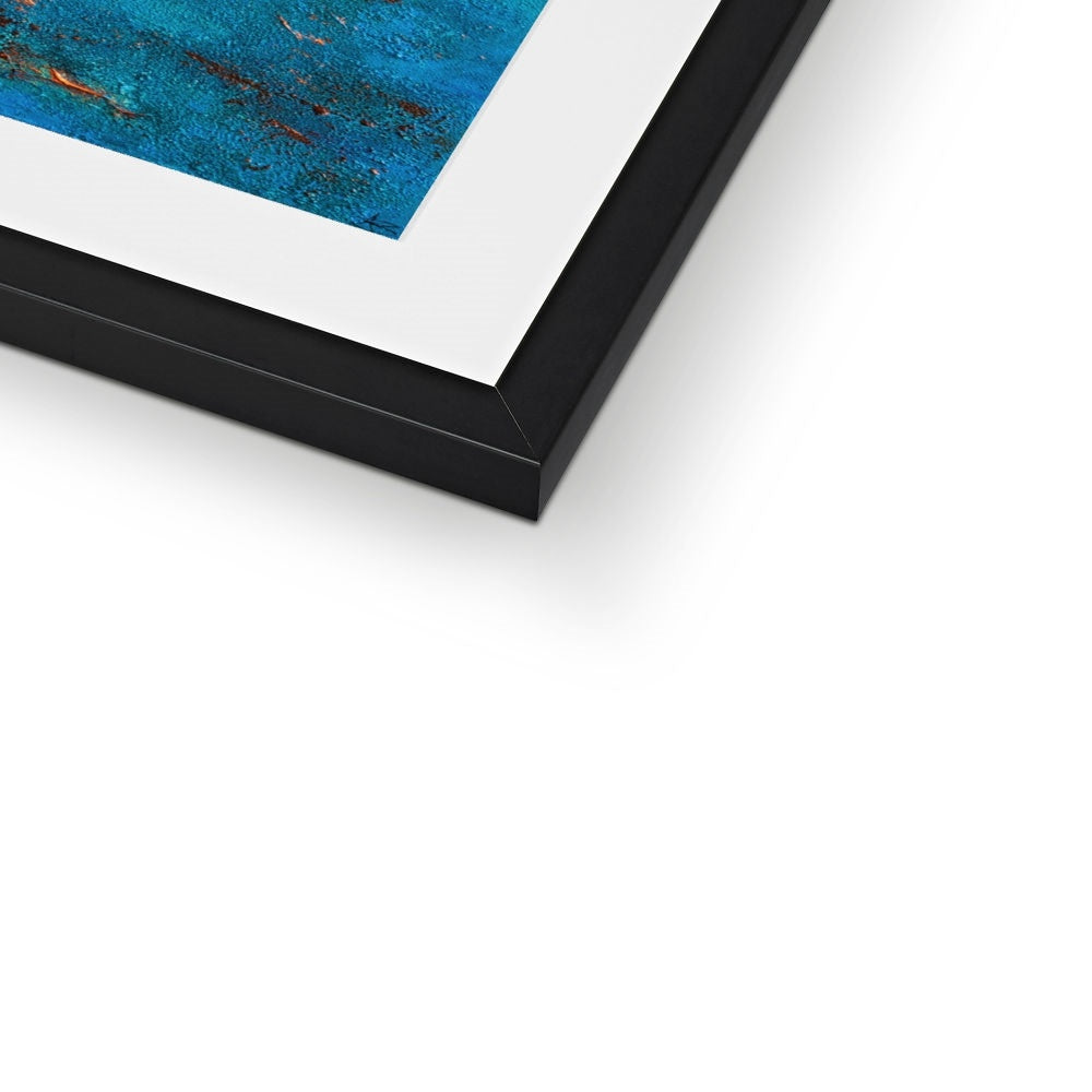 Azure Coast - Framed Fine Art Print - Art by Ally