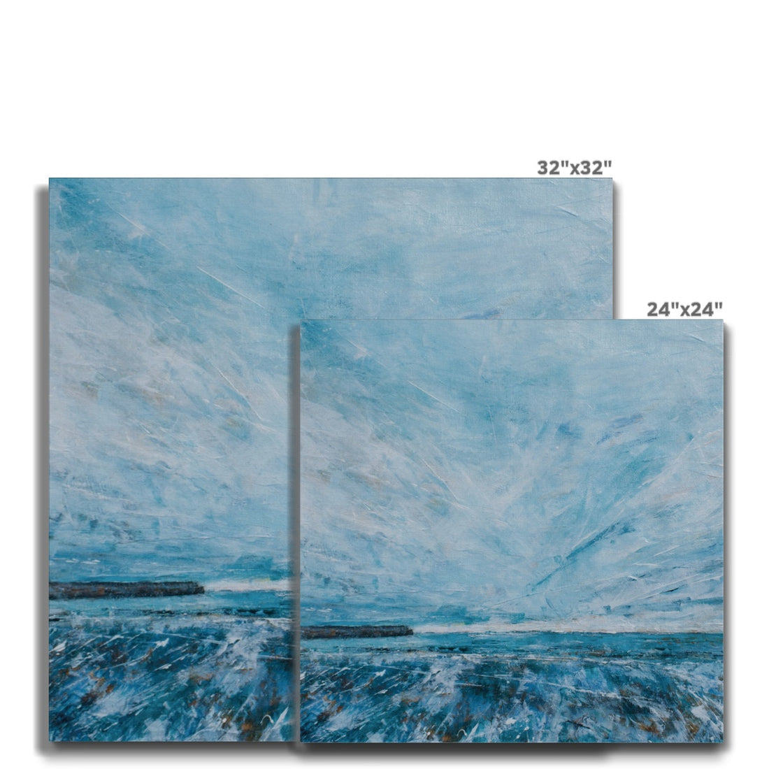 Winter Tide St Andrews - Canvas Print - Art by Ally