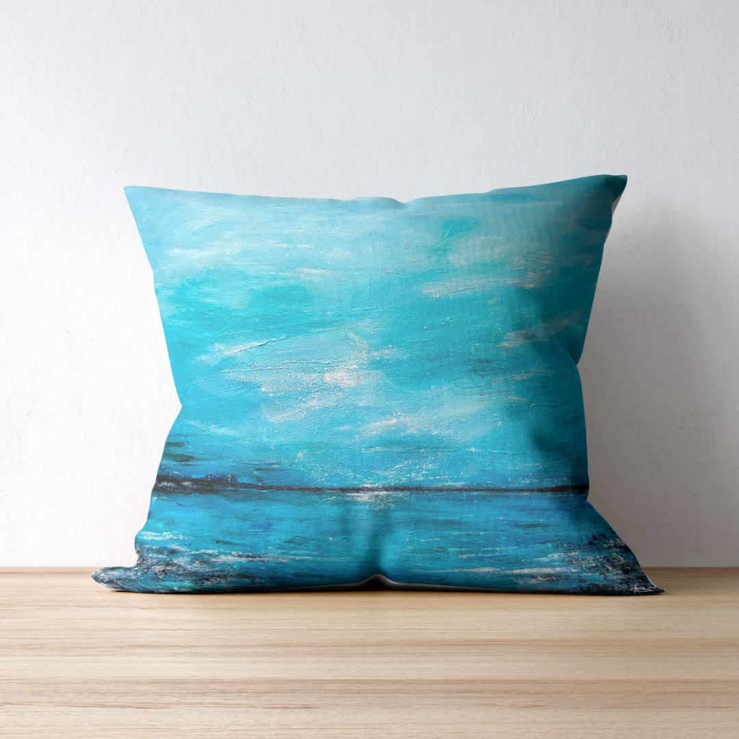 Tranquility Cushion - Alison Brown Art