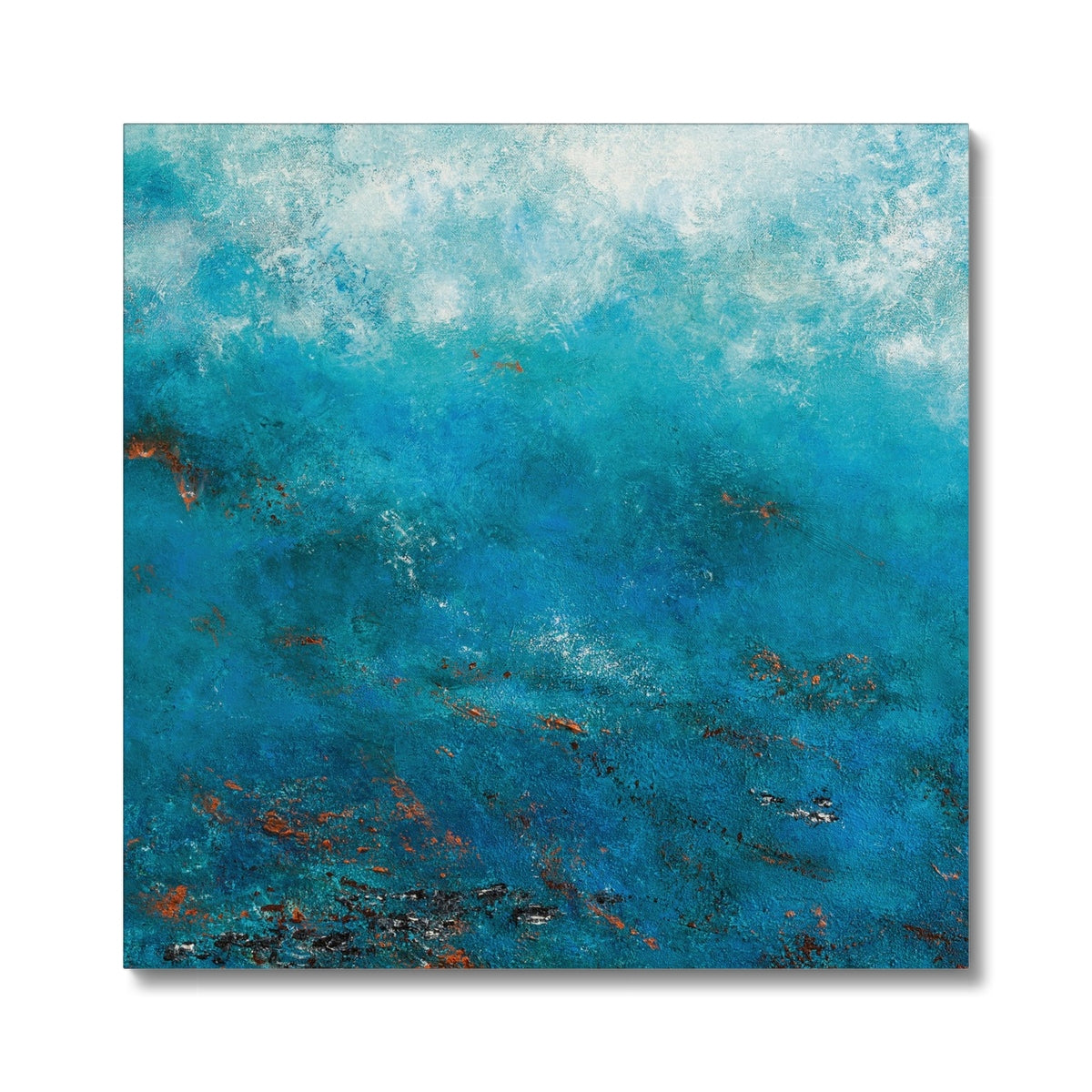 Azure Coast - Canvas Print