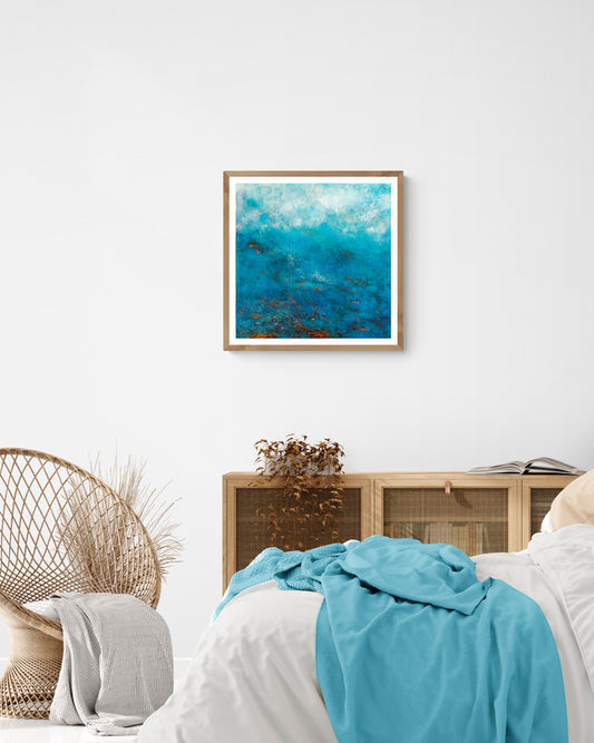 Azure Coast - Fine Art Print - Alison Brown Art