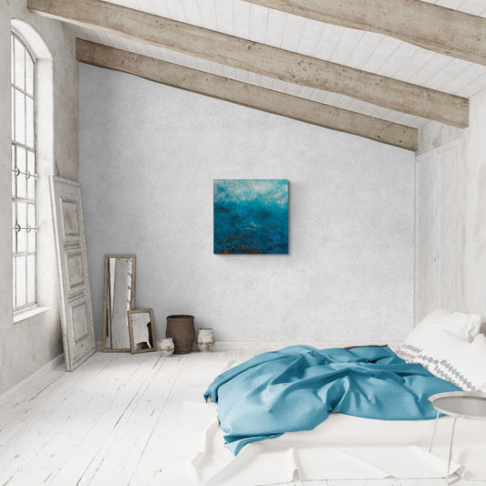 Azure Coast - Canvas Print - Art by Ally