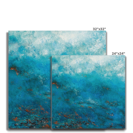 Azure Coast - Canvas Print - Art by Ally