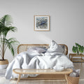Field of Dreams Fine Art Print in Natural Frame room mock up