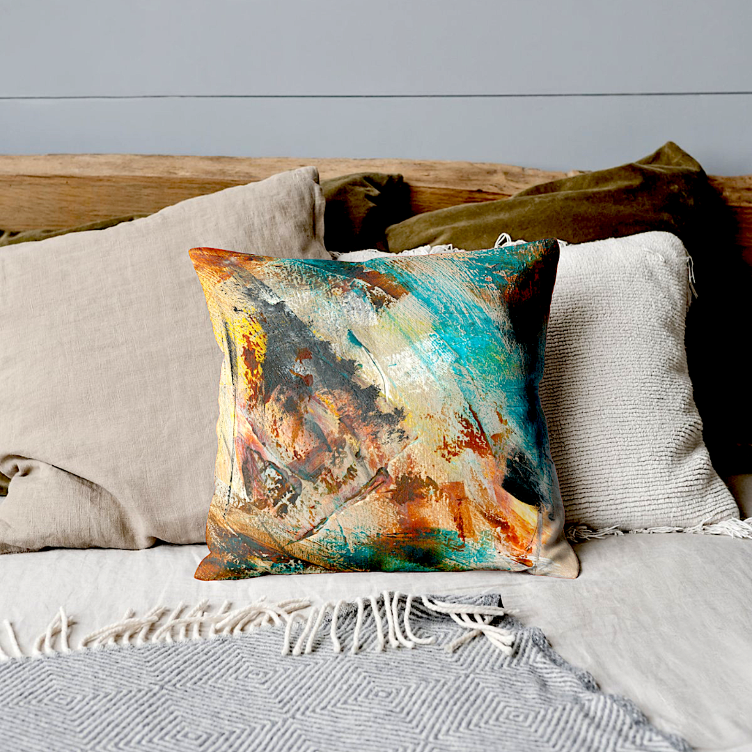 Freedom Cushion - Art by Ally