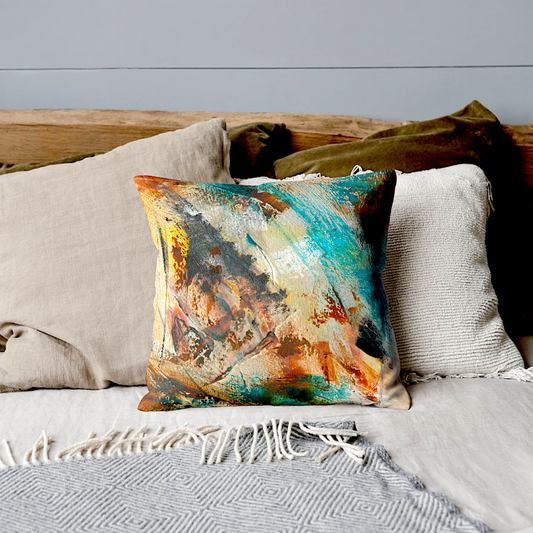 Freedom Cushion - Art by Ally