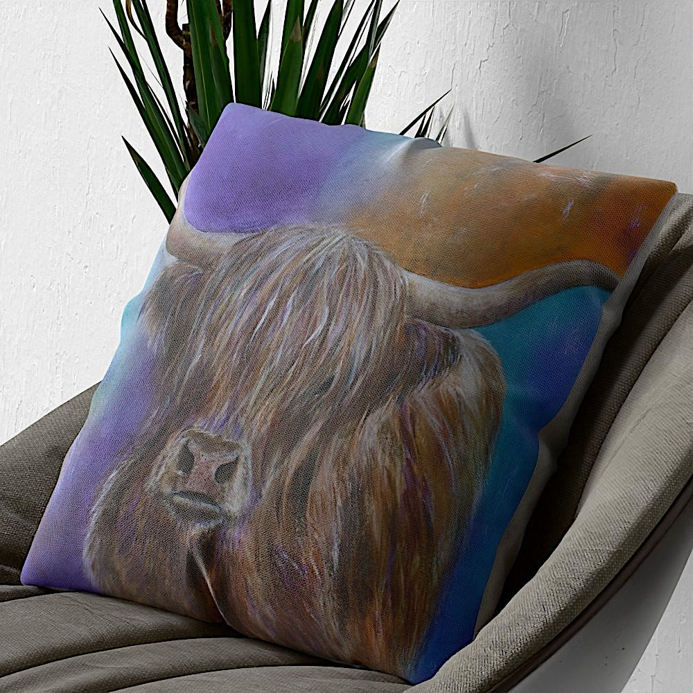 Honey - Luxury Cushion - Art by Ally