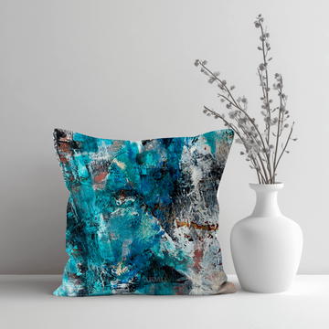 Luminance Luxury Cushion mock up with white vase