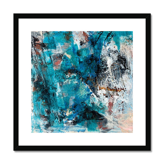 Luminance Abstract Fine Art Print Black Frame