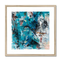 Luminance Abstract Fine Art Print Natural Frame