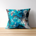 Luminance Luxury Cushion mock up on worktop