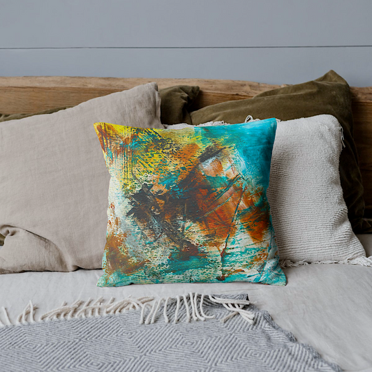 Nurture Cushion - Art by Ally