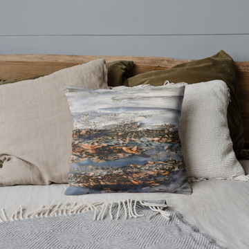 Rock Pools - Cushion - Art by Ally
