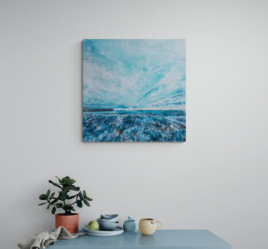 Winter Tide St Andrews - Canvas Print - Art by Ally