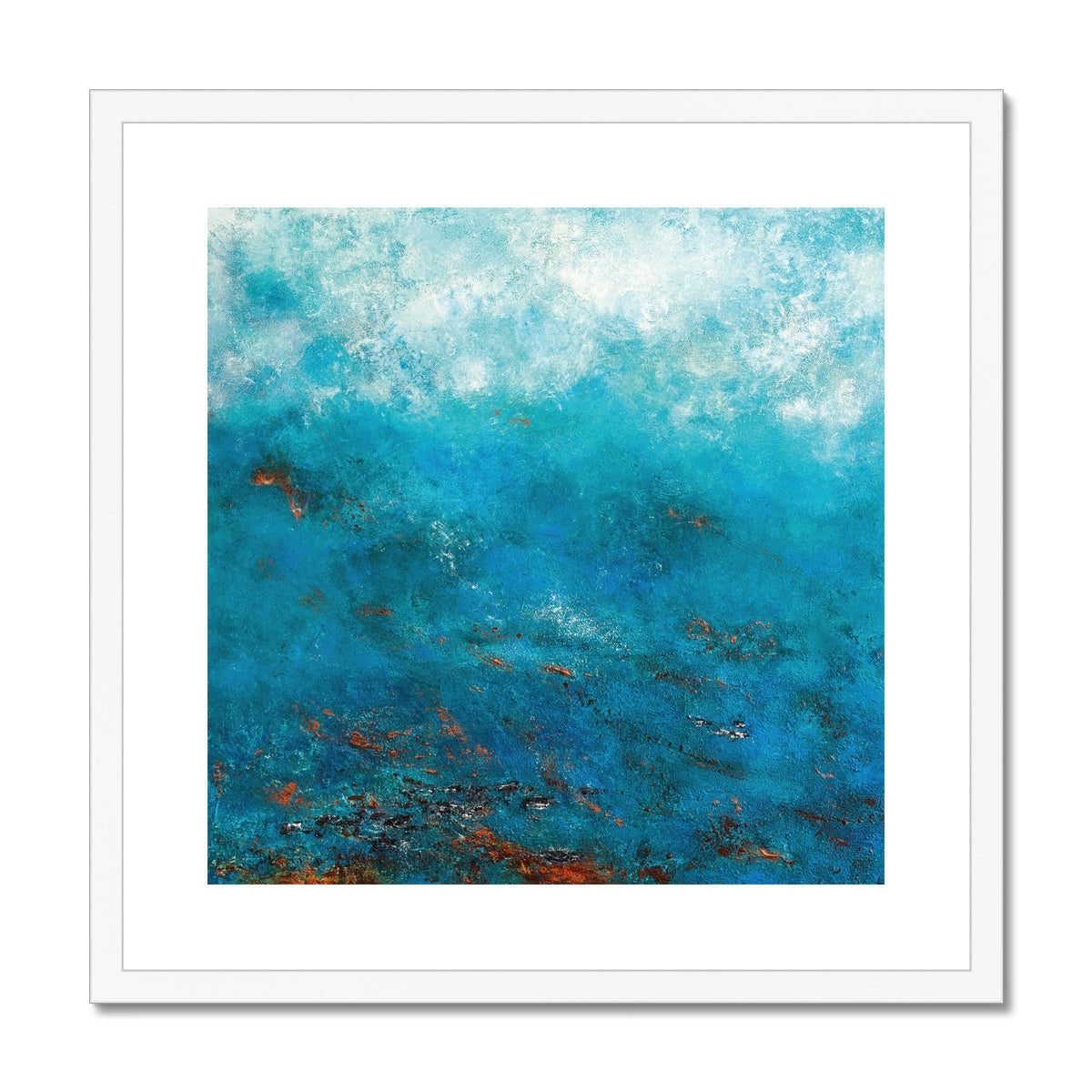 Azure Coast - Fine Art Print - Alison Brown Art